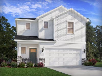 New construction Single-Family house 1509 Hatteras Rd, Durham, NC 27704 plan Vienna - image