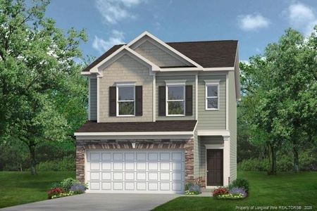 New construction Single-Family house 165 Courtside Dr, Dunn, NC 28334 - image