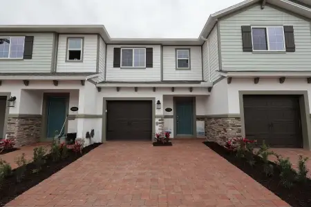 New construction Townhouse house 4706 Campsite Lp, Orlando, FL 32824 plan Santa Rosa - image