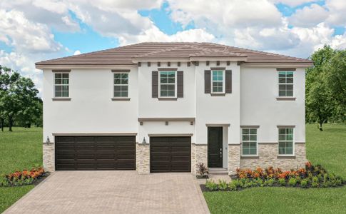 New construction Single-Family house 9299 Pearch Ln, Boynton Beach, FL 33437 plan Lyonia - image