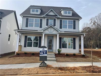 New construction Single-Family house 127 Marble Tree Way, Ball Ground, GA 30107 Abbeyville- photo 0