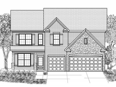 New construction Single-Family house 7174 Linden Dr, South Fulton, GA 30349 Grayson- photo 0