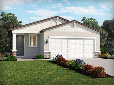 New construction Single-Family house 13811 Owen Preserve Run, Parrish, FL 34219 plan Everglade - image