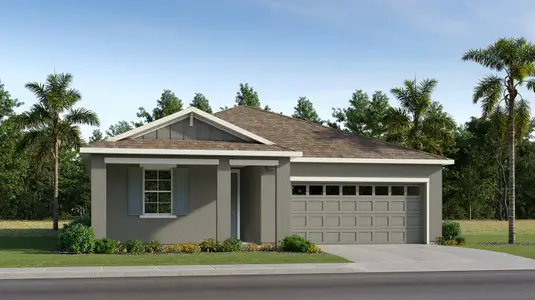 New construction Single-Family house 10770 Grand Oaks Blvd, Wildwood, FL 34484 plan Cedar Key - image