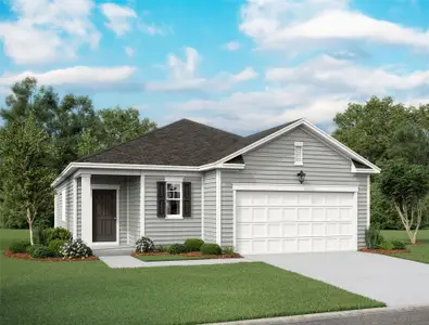 New construction Single-Family house 2423 Evergreen Falls Dr, Crosby, TX 77532 plan Glimmer - image