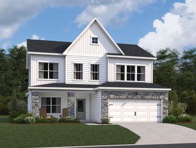 New construction Single-Family house 103 N Harvest Ridge Way, Clayton, NC 27520 null- photo 34 34