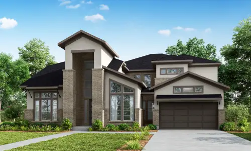 New construction Single-Family house 8822 Antelope Canyon Wy, Manvel, TX 77583 plan Valencia - image