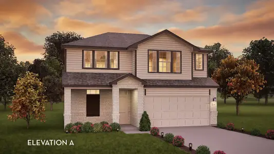 New construction Single-Family house Angleton, TX 77516 plan Lavaca - image