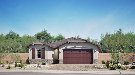 New construction Single-Family house 17105 N Vemto St, Maricopa, AZ 85138 plan Latitude Plan 3580 - image