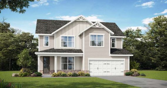 New construction Single-Family house 1069 Boulder Dr, Gray, GA 31032 plan Peachwood - image