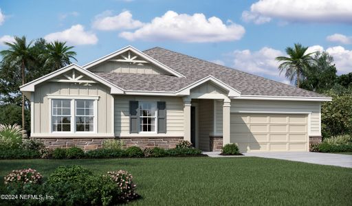 New construction Single-Family house 434 Goldenrod Drive, Saint Augustine, FL 32092 Daniel- photo 0