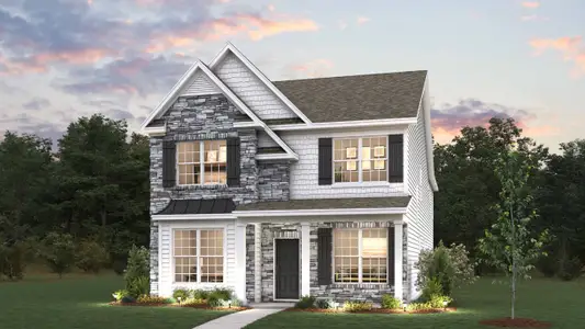 New construction Single-Family house 4105 Pin Aly, Huntersville, NC 28078 plan Adams - image