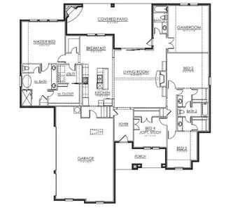 New construction Single-Family house 1004 Arbor Hills Ct, Poolville, TX 76487 - image 5