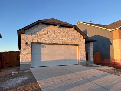 New construction Single-Family house 121 Clover Bnd, Liberty Hill, TX 78642 plan Travis - image