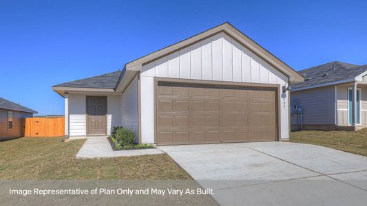 New construction Single-Family house 336  Bollinger Blvd, Maxwell, TX 78656 plan The Barton - image
