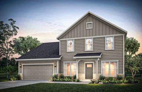 New construction Single-Family house 214 Kindess Cir, Mcdonough, GA 30252 plan Braddock - image