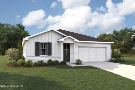 New construction Single-Family house 3239 Lago Vista Drive, Green Cove Springs, FL 32043 Pinnacle Country- photo 0