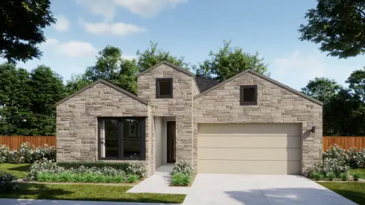 New construction Single-Family house 242 Sycamore Pines Ln, Kyle, TX 78610 plan 4017 - image