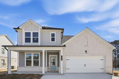 New construction Single-Family house 1290 Windance Lake Dr, Loganville, GA 30052 plan Norcross - image