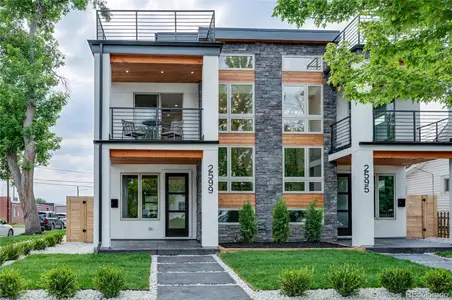 New construction Duplex house 2599 S Cherokee St, Denver, CO 80223 - image