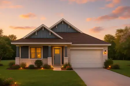 New construction Single-Family house 8423 Shyleaf Ct, Fulshear, TX 77441 plan Basswood II Fulshear Lakes 50s - image