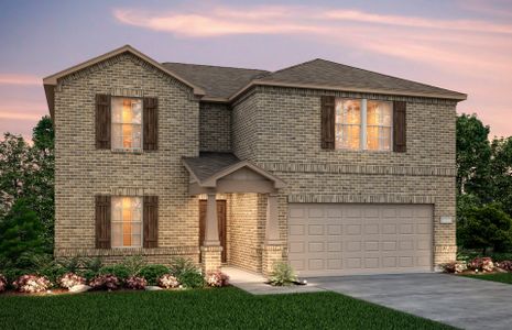 The Stockdale, a two-story home with 2-car garage,