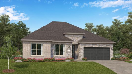 New construction Single-Family house 31019 Peony Place Dr, Fulshear, TX 77441 plan Glacier - image