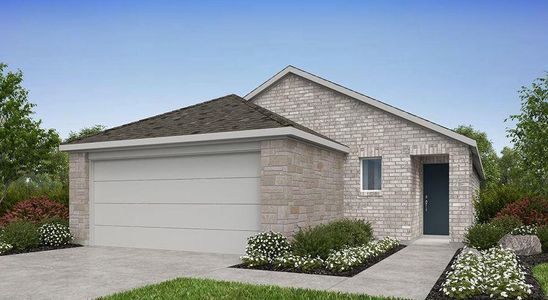 New construction Single-Family house 412 Breccia Trl, Liberty Hill, TX 78642 Falcon- photo 0