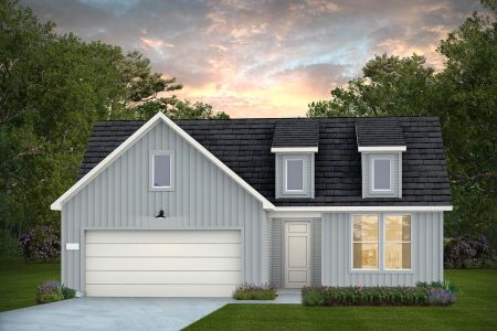 New construction Single-Family house 115 Centerfire Ln, Georgetown, TX 78633 plan Mystique - image