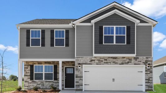 New construction Single-Family house 621 Bonifay Dr, Fountain Inn, SC 29644 plan Penwell - image