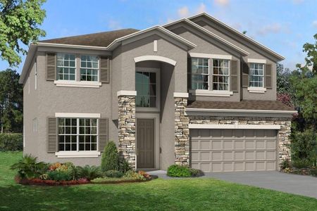 New construction Single-Family house 1821 Clary Sage Drive, Spring Hill, FL 34609 Sonoma II- photo 0