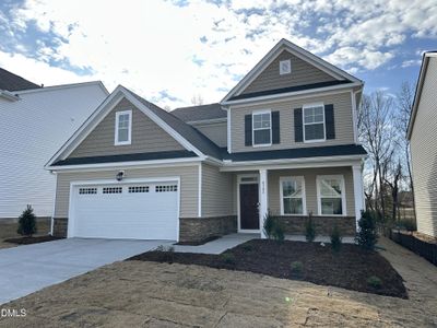 New construction Single-Family house 4326 Laurel Pond Wy, Raleigh, NC 27616 plan Mayflower III - image