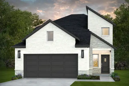 New construction Single-Family house 1011 Olive Dr, Montgomery, TX 77316 plan Parkview - image
