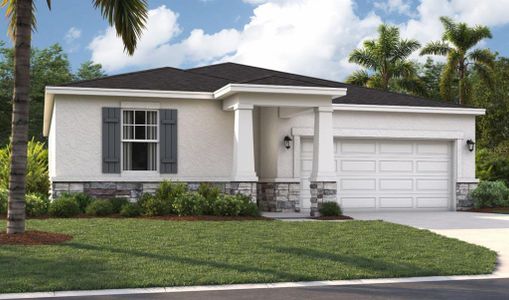 New construction Single-Family house 886 Pebble Crest Ln, Eagle Lake, FL 33839 plan The Quest - image