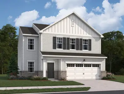 New construction Single-Family house 110 E Goodnight St, Clayton, NC 27520 plan Supernova - image