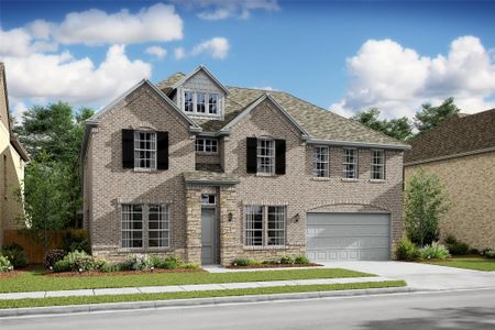New construction Single-Family house 1826 S Wildflower Dr, Deer Park, TX 77536 plan Stirling - image