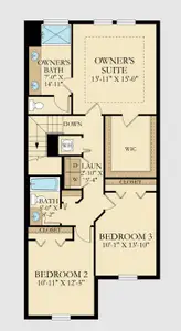 New construction Townhouse house 2686 Skyline Lp, Kissimmee, FL 34758 Minori- photo 0