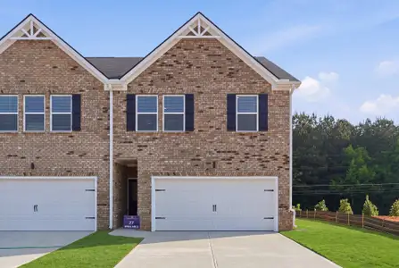 New construction Townhouse house 3656 Parkway James Dr, Snellville, GA 30039 plan Morgan - image