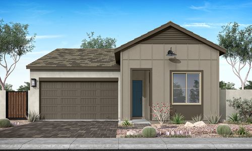 New construction Single-Family house 2231 E Beldi Ct, Queen Creek, AZ 85140 plan Granite Plan 3505 - image
