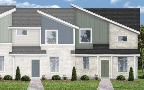 New construction Single-Family house 500 Municipal Dr, Unit 5, Leander, TX 78641 plan Pei - image