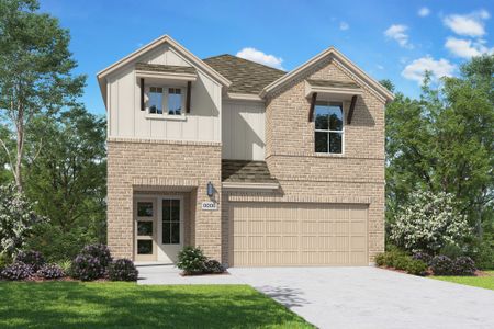 New construction Single-Family house 3620 Kent Chalk Rd, Buda, TX 78610 plan Skyview - image