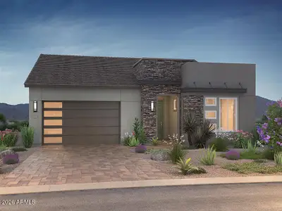 New construction Single-Family house 33340 N 130Th Ln, Peoria, AZ 85383 plan Discover II Elevation C - image