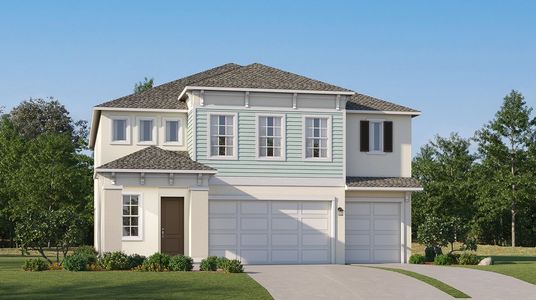 New construction Single-Family house 1395 Broward Dr, Zephyrhills, FL 33541 plan McGinnis - image