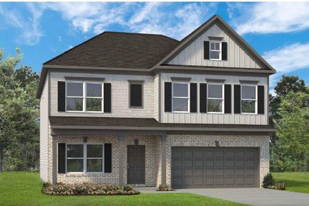 New construction Single-Family house 60 Thedford Dr, Hoschton, GA 30548 - image