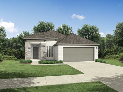 New construction Single-Family house 200 Melrose St, Hutto, TX 78634 plan Amber II - image