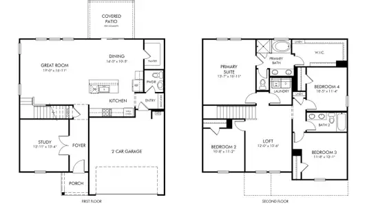 New construction Single-Family house 4017 Balvenie Ln, Raleigh, NC 27616 plan Brenwood - image