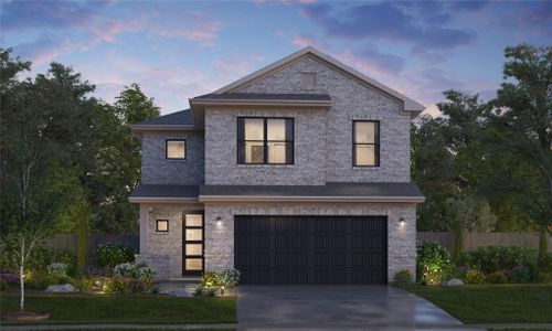 New construction Single-Family house 356 Palero Path, Brookshire, TX 77423 plan Wimberly - image