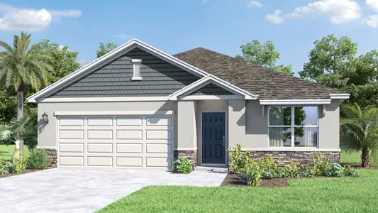 New construction Townhouse house 1848 Southbury Dr, Kissimmee, FL 34744 plan Aria - image