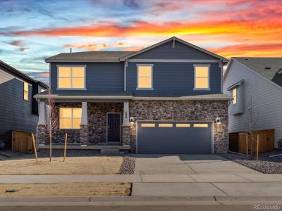 New construction Single-Family house 606 Homestead Avenue, Brighton, CO 80601 The Waterton- photo 0