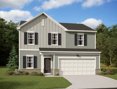 New construction Single-Family house 604 Berkeley Glen Road, Zebulon, NC 27597 - photo 0